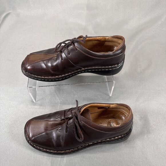 Josef Seibel‎ Shoes Womens US 6 EU 36 Brown Leather L Oxford Lace Up Comfort - Picture 4 of 12